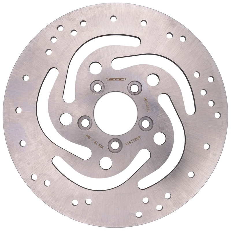 MTX Performance Brake Disc Rear Solid Round Harley Davidson MD513 #11011