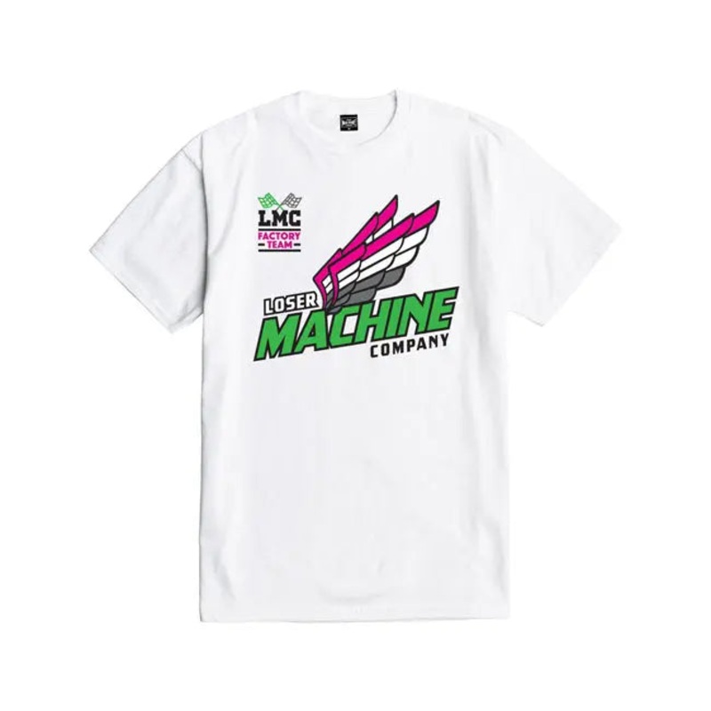 Loser Machine Four Stroke T-Shirt White