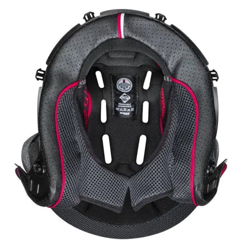 Nolan N40-5 GT Helmet Interior Black / Red