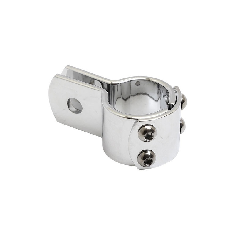 Universal Chrome Frame Clamp - 1.25"