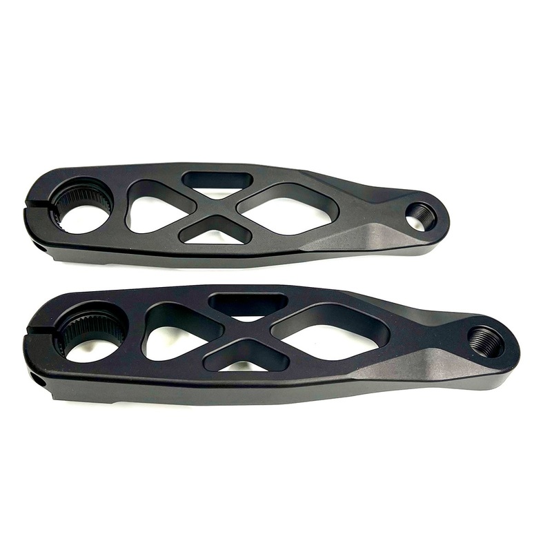 5Dev R-Spec eCranks - Shimano EP8 - 165mm - Black