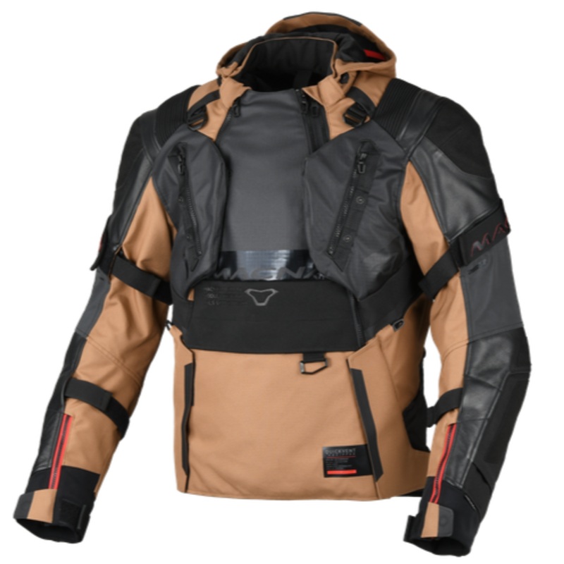 Macna Tryton Textile Jacket Brown / Black