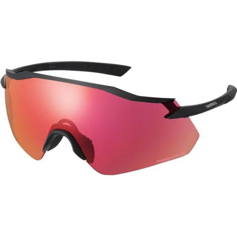 Shimano Equinox Cycle Glasses Metallic Black With Ridescape Road Lens
