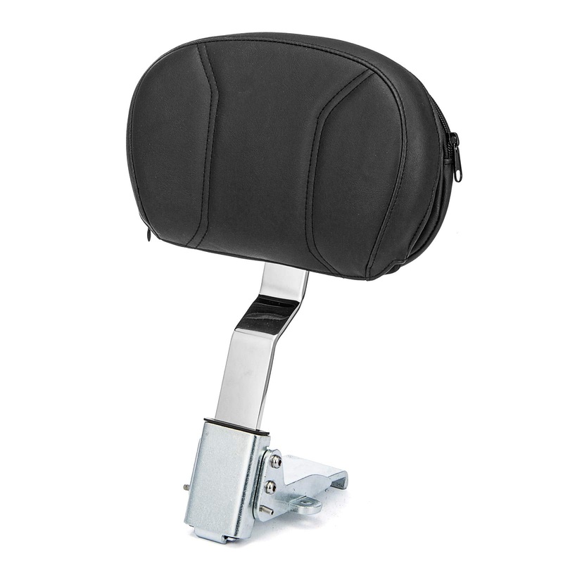 2010-2017 Victory Cross Country Driver Rider Backrest Organizer Pad Bracket Kit