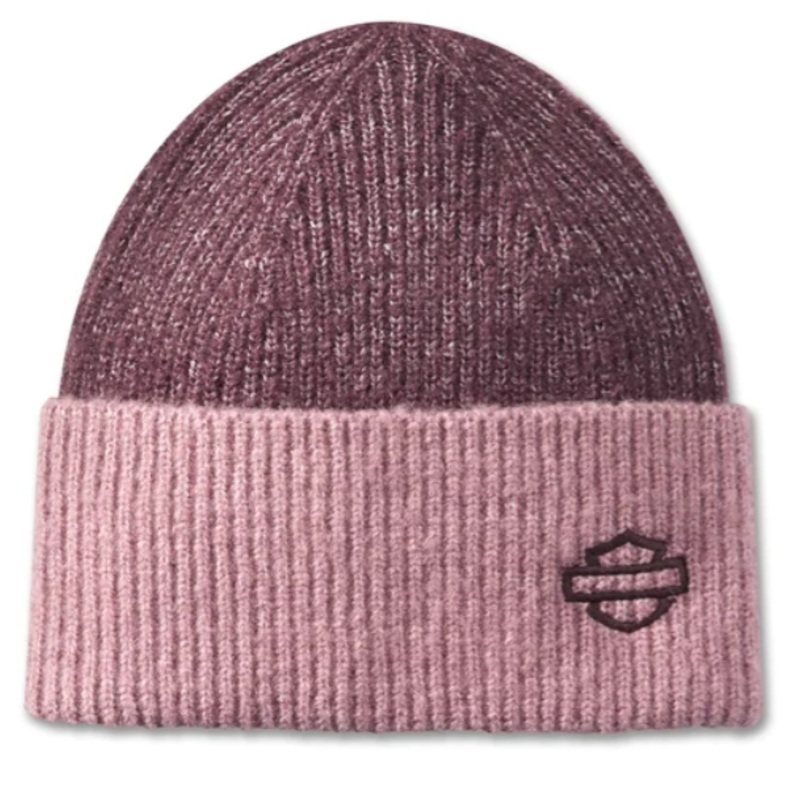 Genuine Harley-Davidson Women's Open Bar & Shield Beanie - Sassafras 97676-25VW