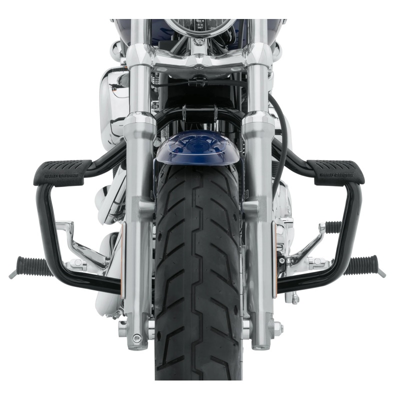 Harley Davidson 49000006 MUSTACHE ENGINE GUARD, GLOSS BLACK