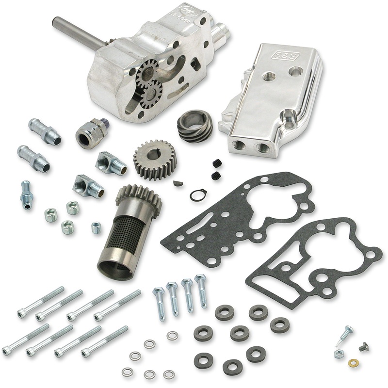 S&S Cycle Oil Pump with Gears - 54-69 Panhead/Shovelhead