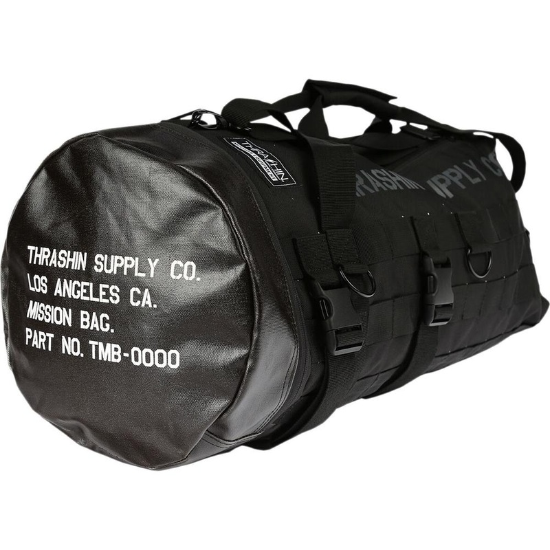 Thrashin Supply Company Mission Duffle Bag Black