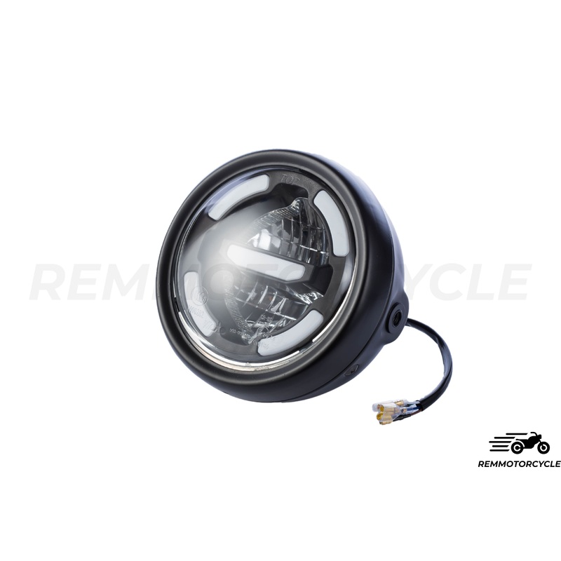 6.5 Front light LED Chrome, Black