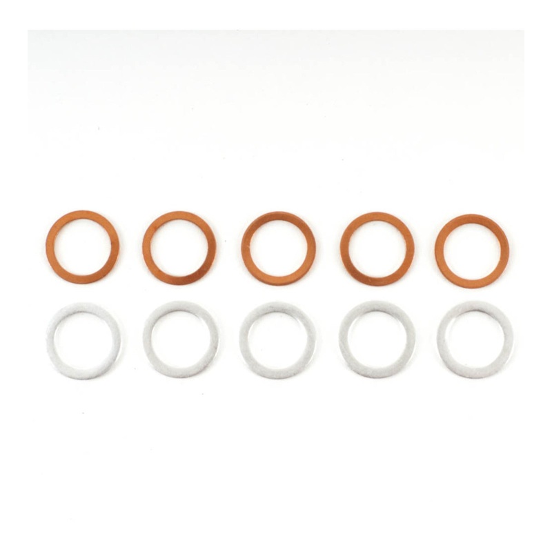 BOLT M10 "BANJO BOLT" ALU/COPPER CRUSH WASHER (Pkt of 10)