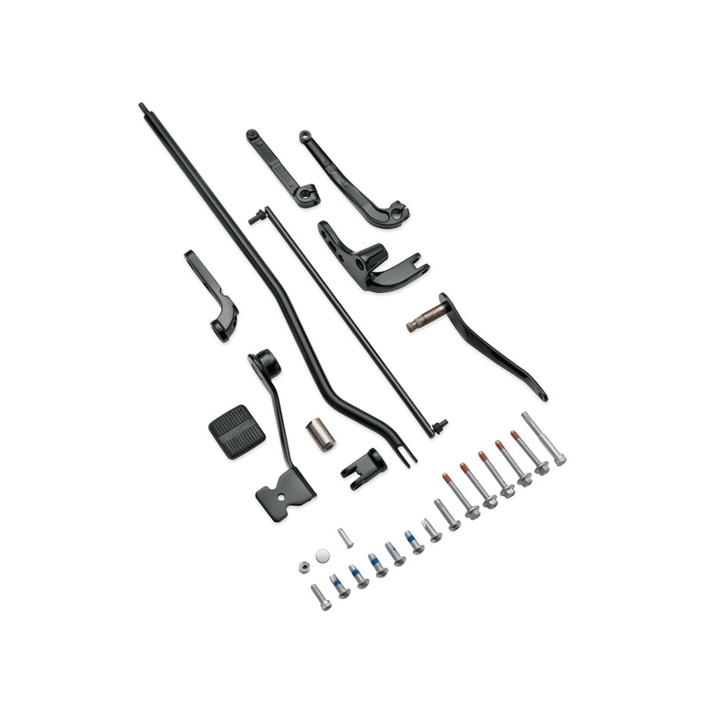 Harley Davidson 49021-09 Standard Dyna Forward Controls KIT, FORWARD FOOT CONTROLS BLACK DYNA