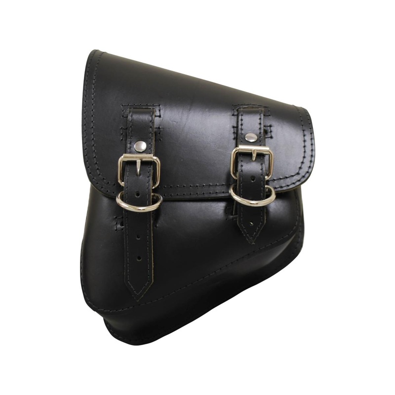 La Rosa Design Solo Left Swingarm Bag Black