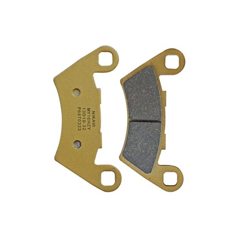 NIKAVI GDP31 Gold Series Brake Disc Pad Compatible for Keeway Vieste 300 (Rear)