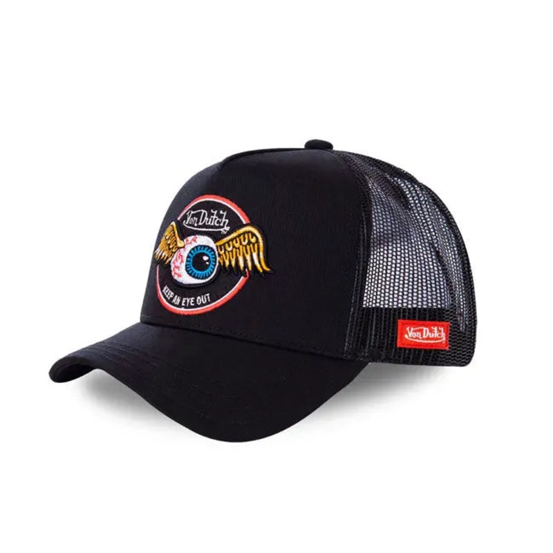 Von Dutch Trucker Cap Rag Black