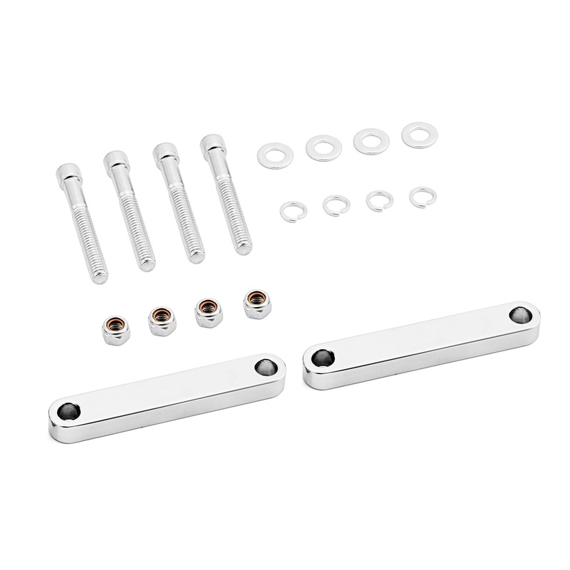 Front 30" Wrap Wheel Fender Brackets Spacers For 2014-2022 Harley Touring FLTR
