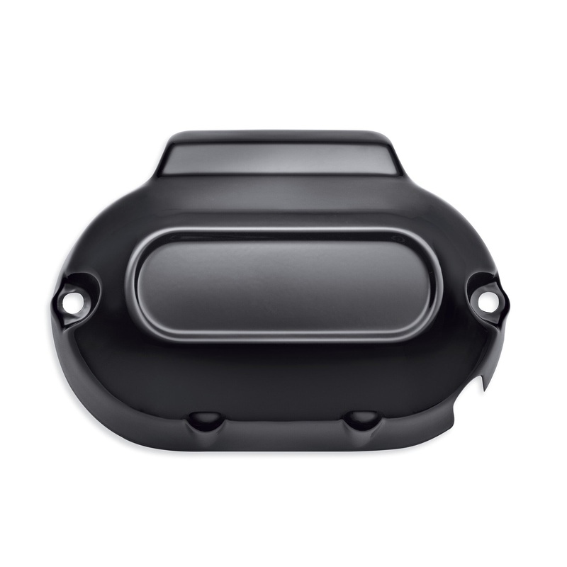 Harley Davidson 25800055 Milwaukee-Eight Gloss BlackTransmission Side Cover PT CVR MISC CMPNT,COVER,TRANS,