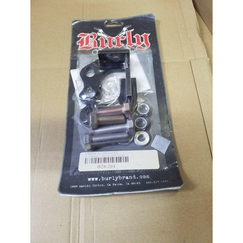 Harley Davidson Sportster 04 up Burly lowering kit black B28-261