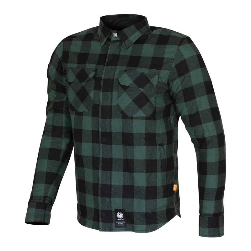 Merlin Sherbrook D3O Single Layer Riding Shirt Green