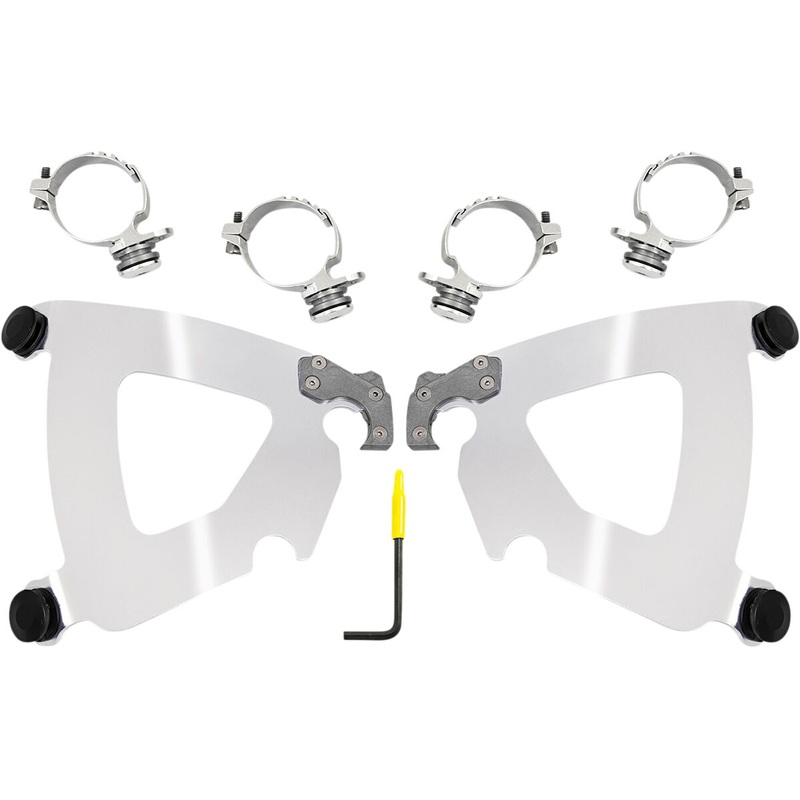 Road Warrior Fairing Trigger-Lock Mounting Hardware, Black - 16-22 Sportster