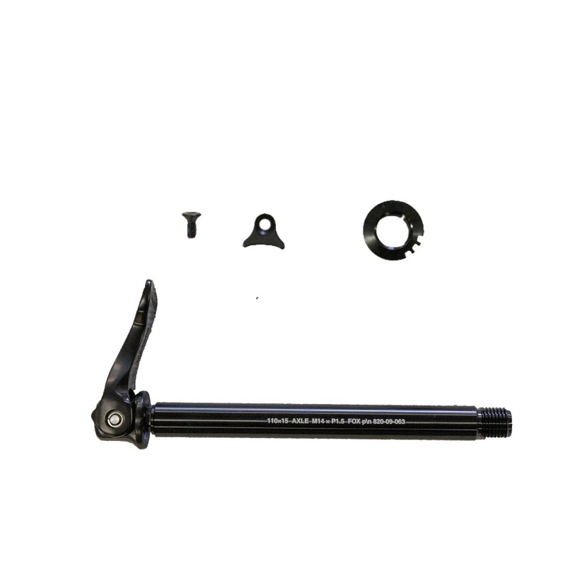Fox QR Thru-Axle Assembly 15mmx110mm Boost Black - Kit