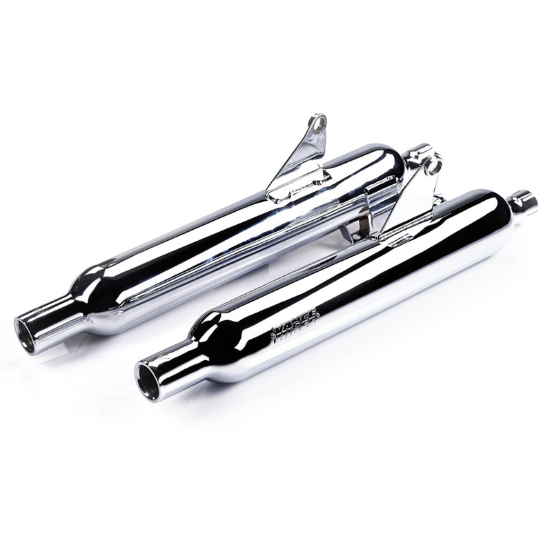 Chrome Stainless Steel Slip-On Exhaust Silencers A9600661