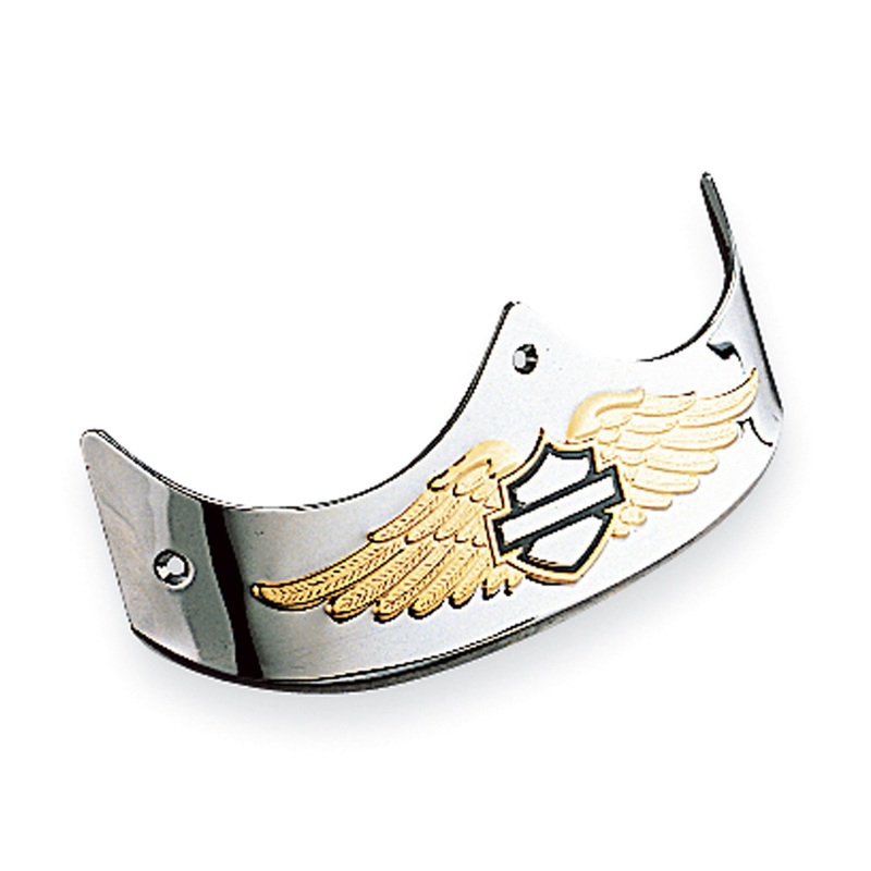 Harley Davidson 59369-97 Eagle Wing Fender Trim KIT-FNDR TIP,RR/GOLD WINGS,FLS