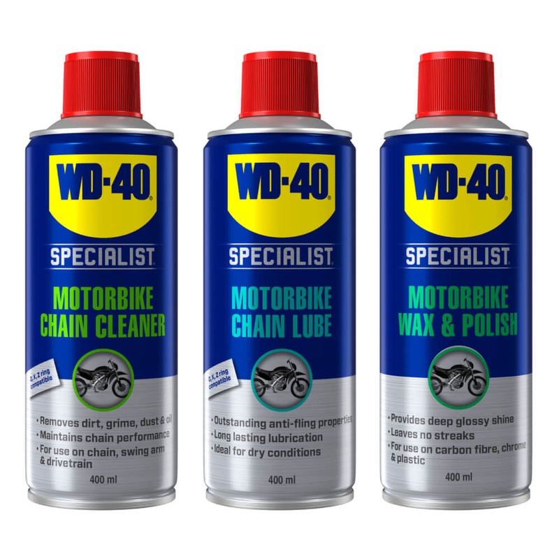 WD-40 Motorbike Maintenance Bundle