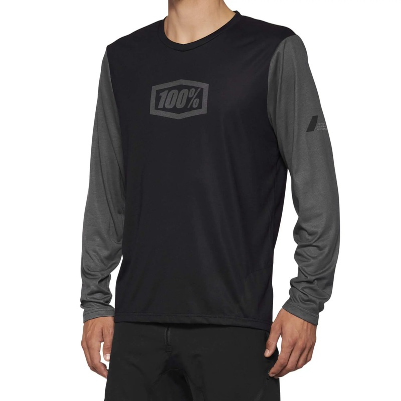 100% Airmatic Long Sleeves Jersey Black