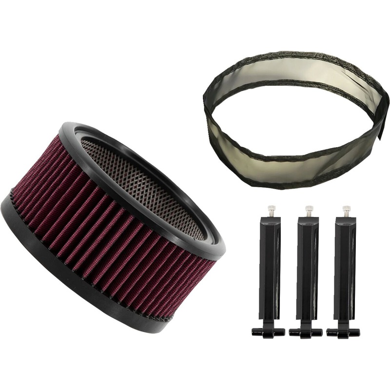 Big Power Filter Kit, Gloss Black