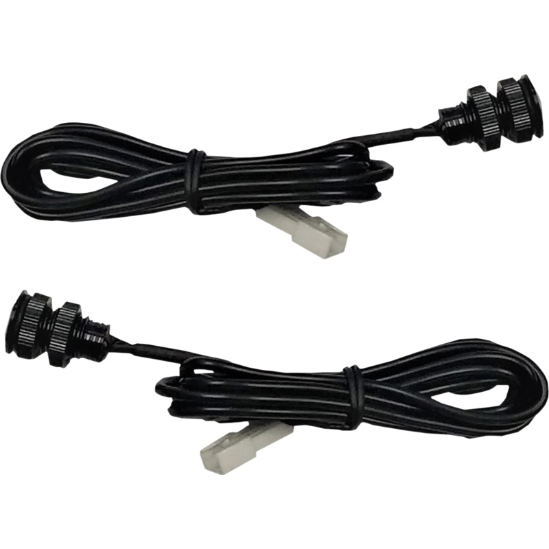 Custom Dynamics LED Lights - Red - Polished