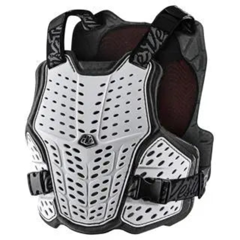Troy Lee Designs ROCKFIGHT CE Flex Chest Protector White