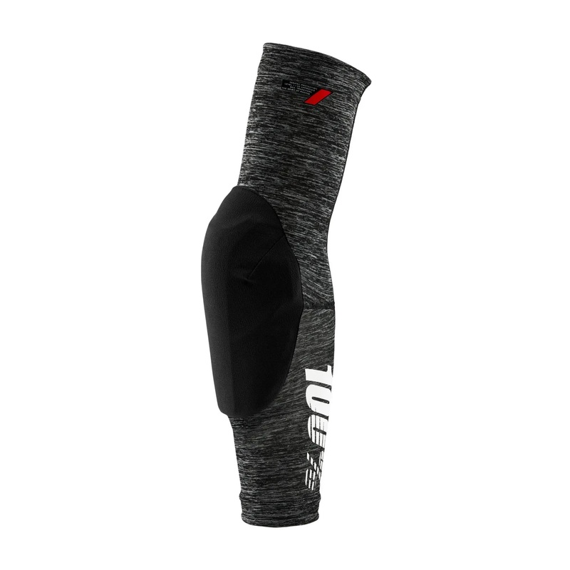 100% Teratec Elbow Guards Grey Heather / Black