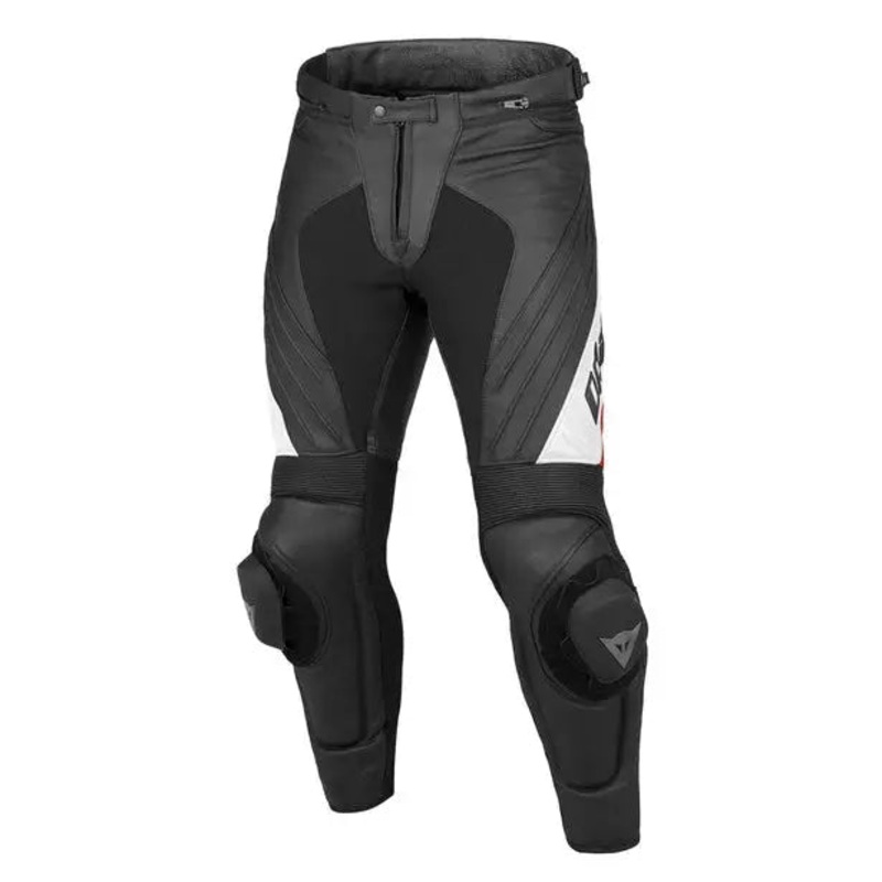 Dainese Delta Pro Evo C2 Perf Leather Trouser Black / White