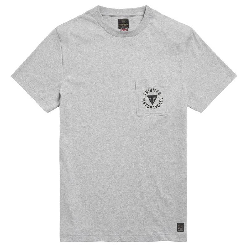 Newlyn T-Shirt Grey Marl / Black
