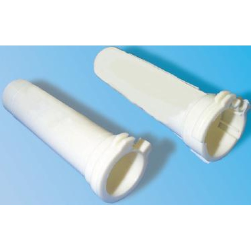 Plastic Throttle Tube -Single Throttle Cable WHITE