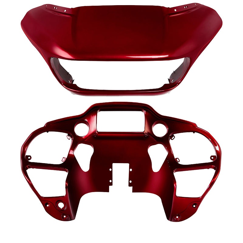 HR3 Velocity Red Sunglo 2017S Outer Shark Fairing & Inner Fairing Set 2017 ROAD GLIDE SPECIALFLTRXS