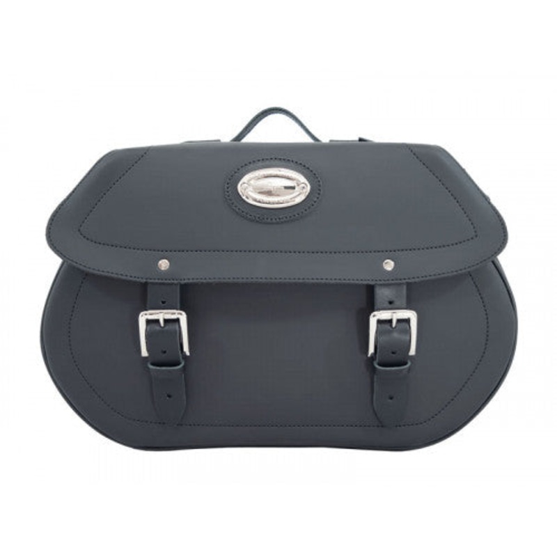 Longride Iparex Saddlebags Black - 38 Liters - 49 x 15.5 x 30 CM