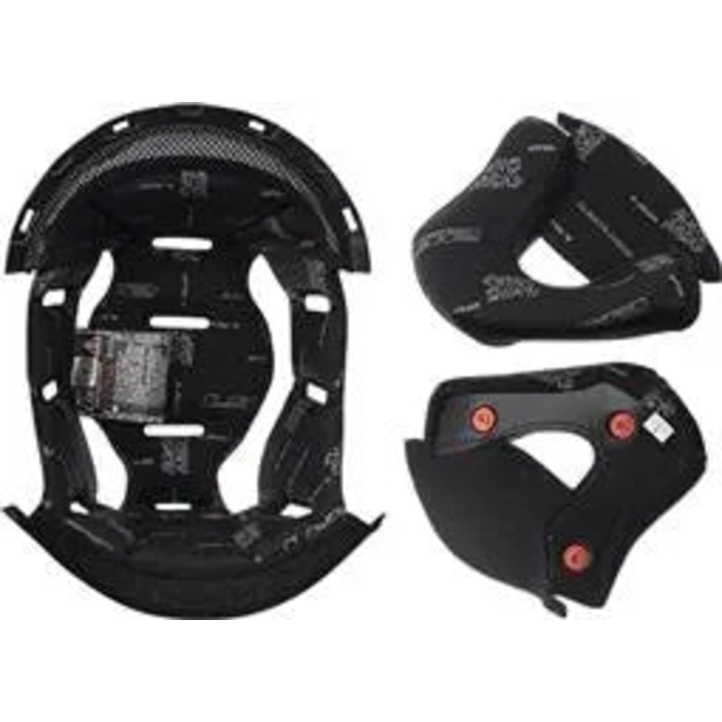 LS2 Replacement Liner Kit Black For OF570 Verso Helmets
