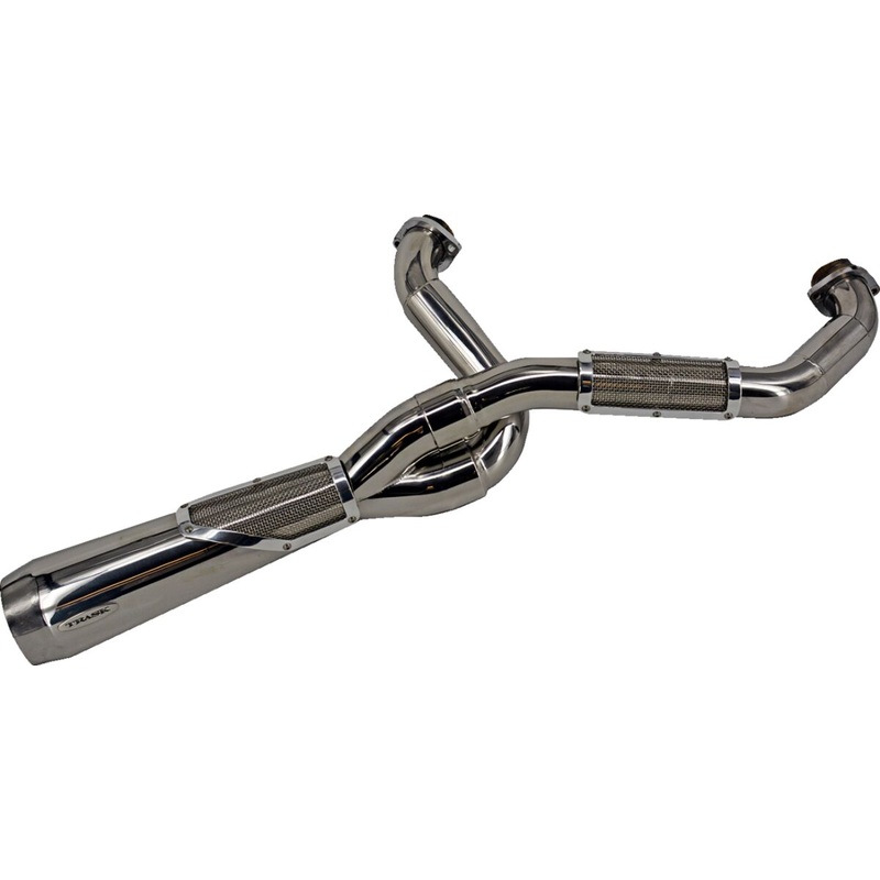 Big Sexy 2:1 Exhaust, Polished - 07-16 Touring
