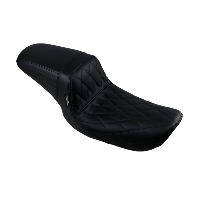 LE PERA  - Kickflip Seat - Diamond - Black - FXD '96-'03