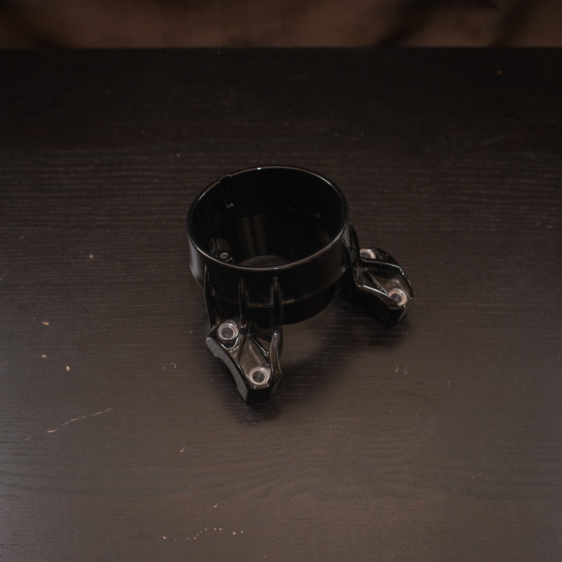 Used Scout Bobber Gauge Pod in Gloss Black. Indian Motorcycle Genuine Part