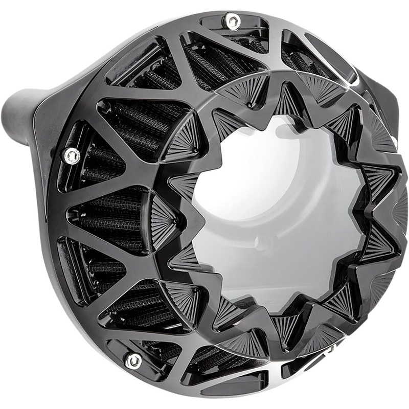 Crossfire Air Cleaner, All Black - 91-21 XL Sportster