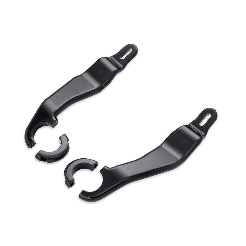 Harley Davidson 47200278 Road Glide Fairing Support Kit - Gloss Black BRKT,FR FAIR SPRT,X