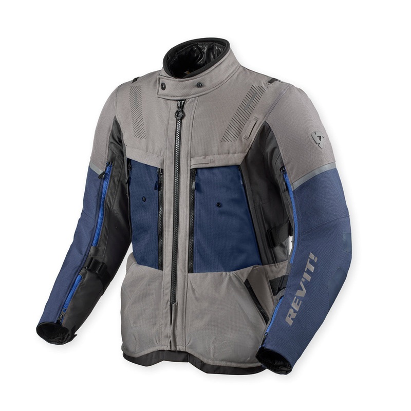 Revit Sand 5 H2O Textile Jacket Grey / Dark Grey