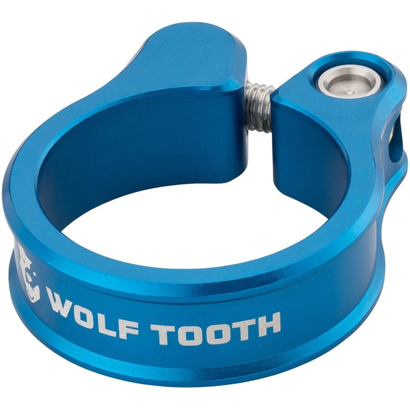 Wolf Tooth Seatpost Clamp 31.8mm Blue