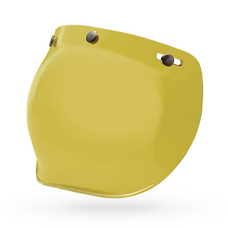 Bell Custom 500 5-Snap Bubble Visor Yellow
