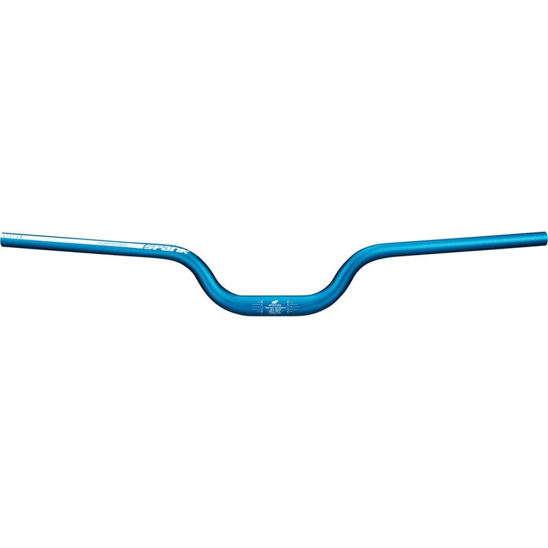Spank SPOON 800 SkyScraper Handlebar - 31.8mm Clamp 75mm Rise Blue