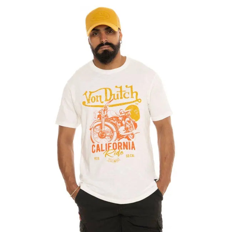Von Dutch Siera T-Shirt Ecru