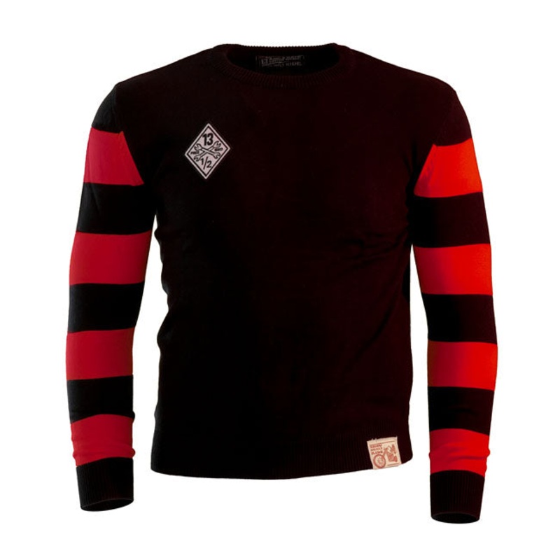 13 And A Half Magazine Outlaw Free Bird Sweatshirt Red / Black
