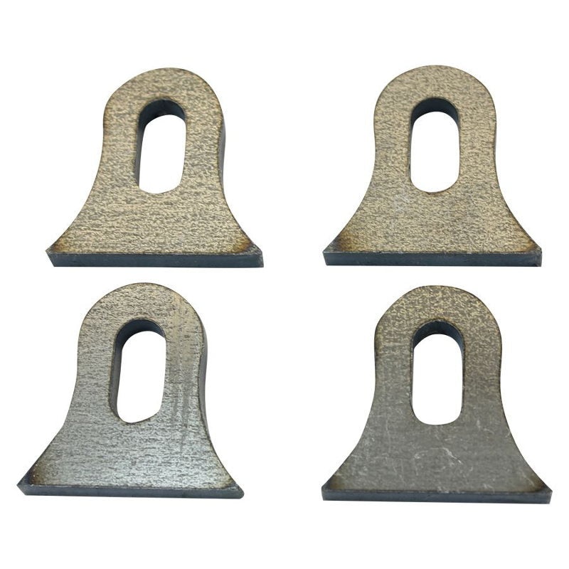 Weld On Steel Mounting Tabs Vintage Style 8 by TC Bros